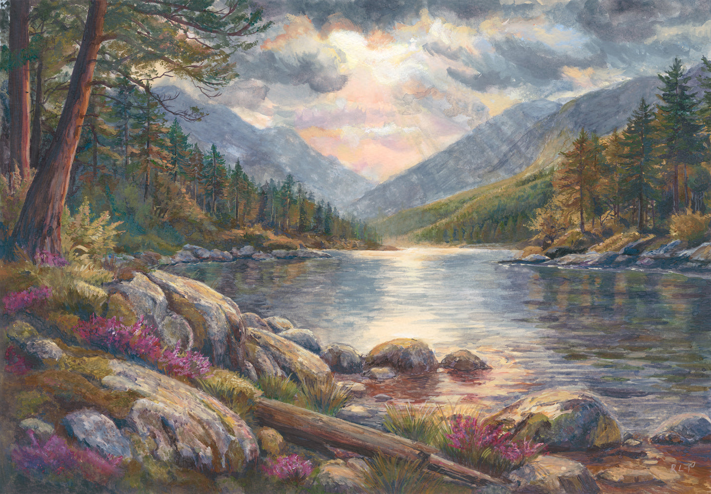 Scottish Lake - Limited Edition Fine Art Print - Medium